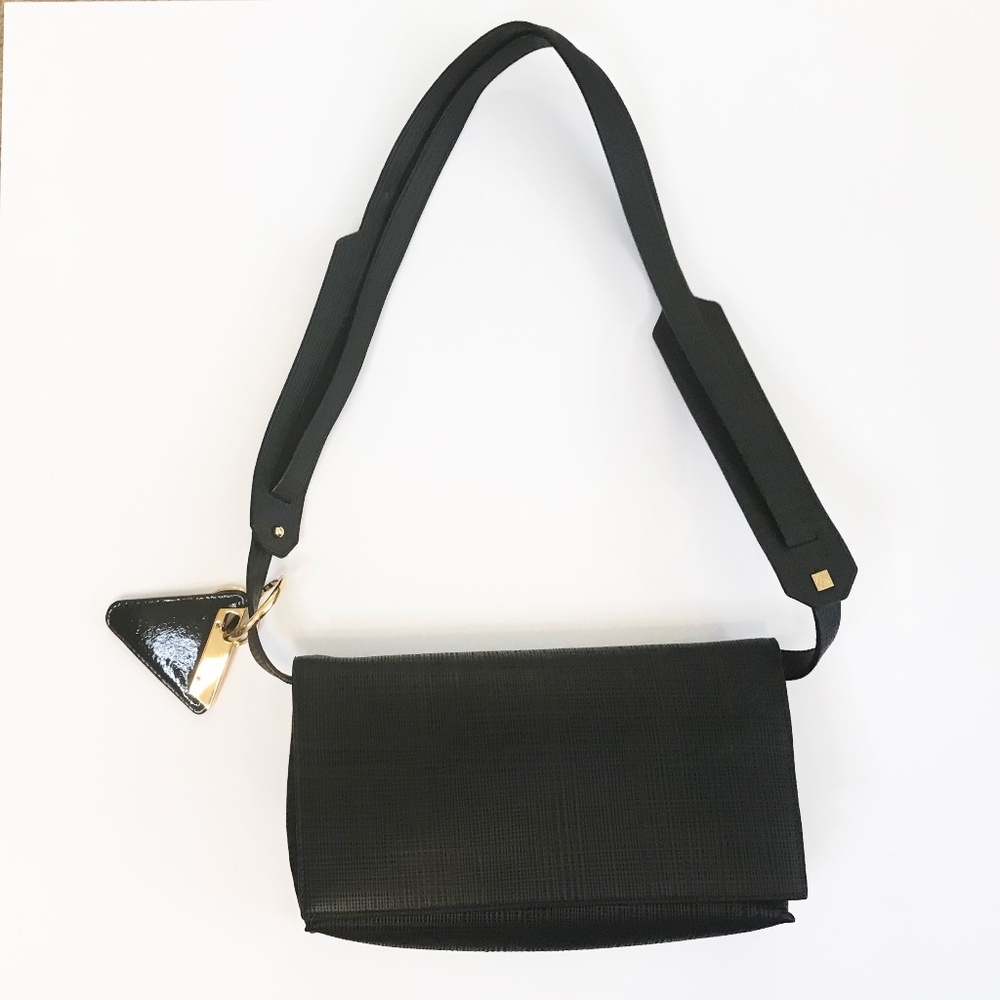 NWOT Loewe Black Embossed Handbag